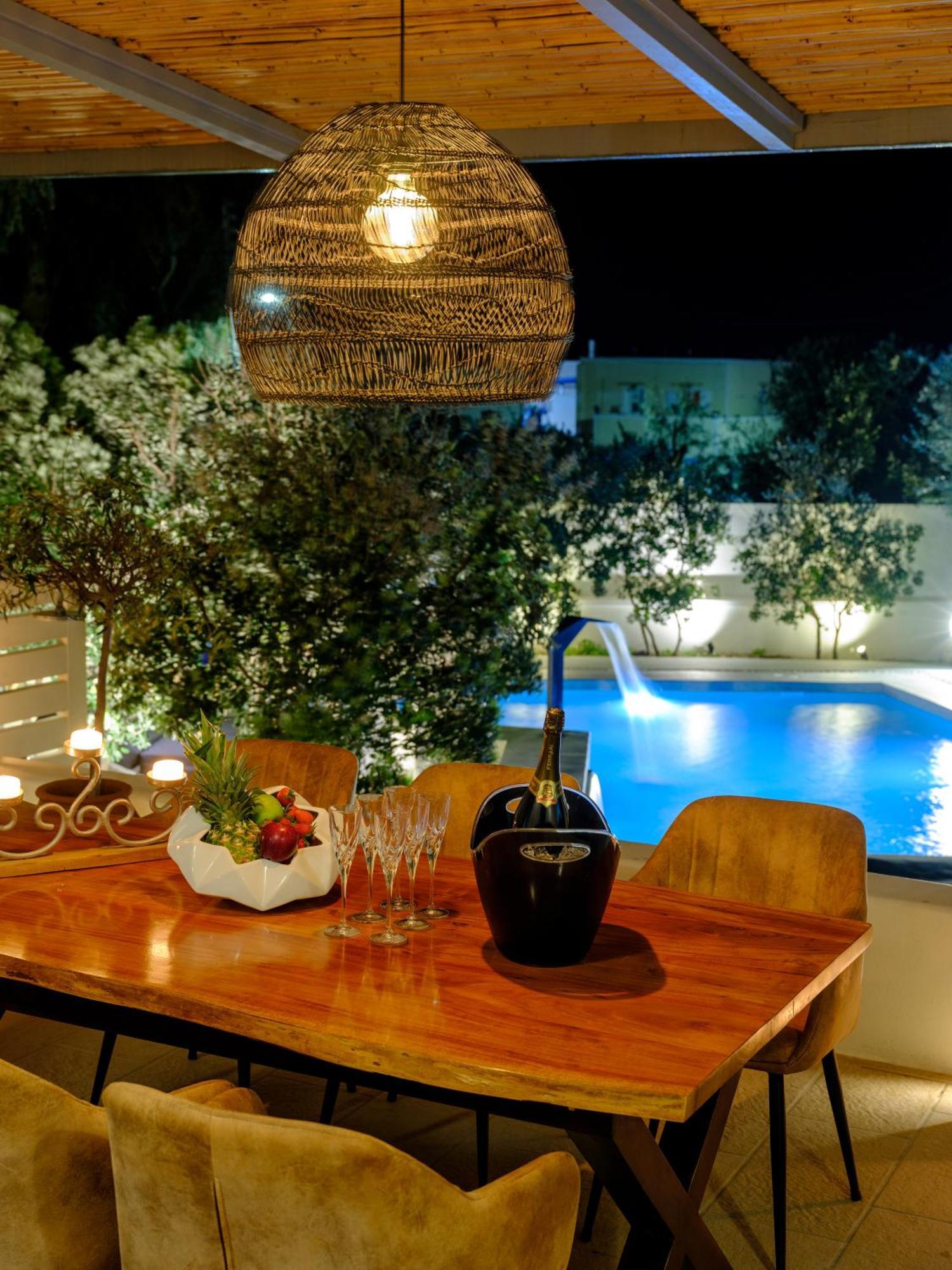 Ambeli Luxury Villa Megalochori  Extérieur photo